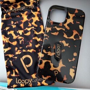 LoopyCases Tortoise Shell iPhone 14 Case